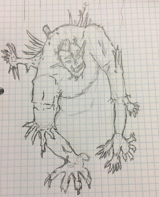 Monster Art by Dan Monster Art by Dan